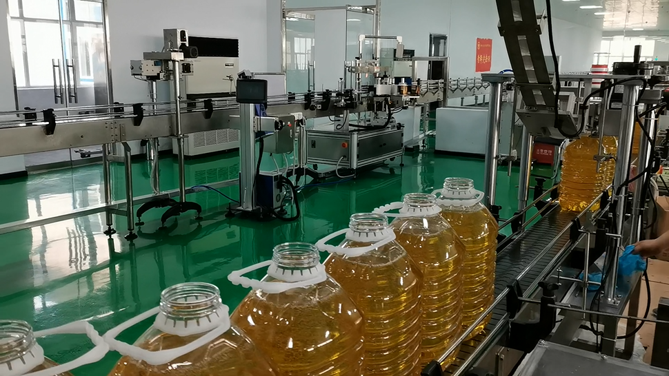 小型食用油灌裝生產線