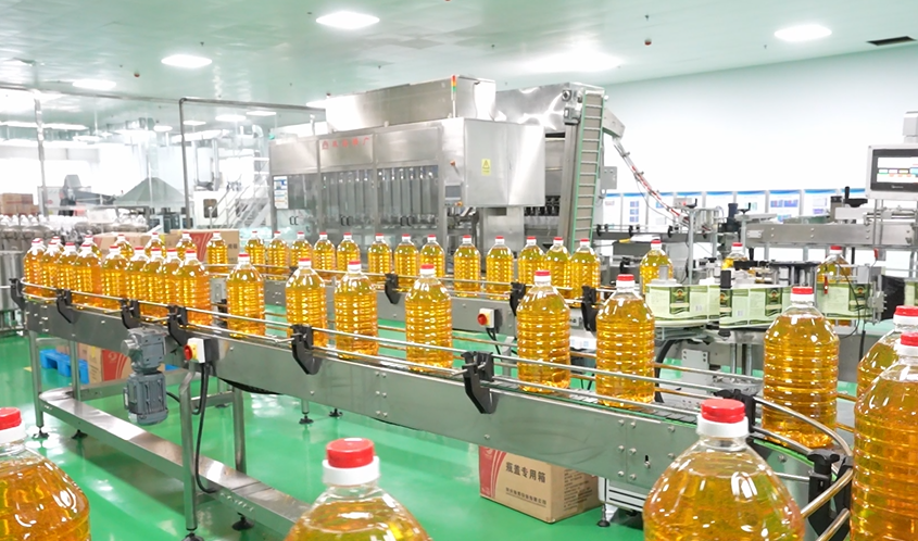 食用油灌裝車間